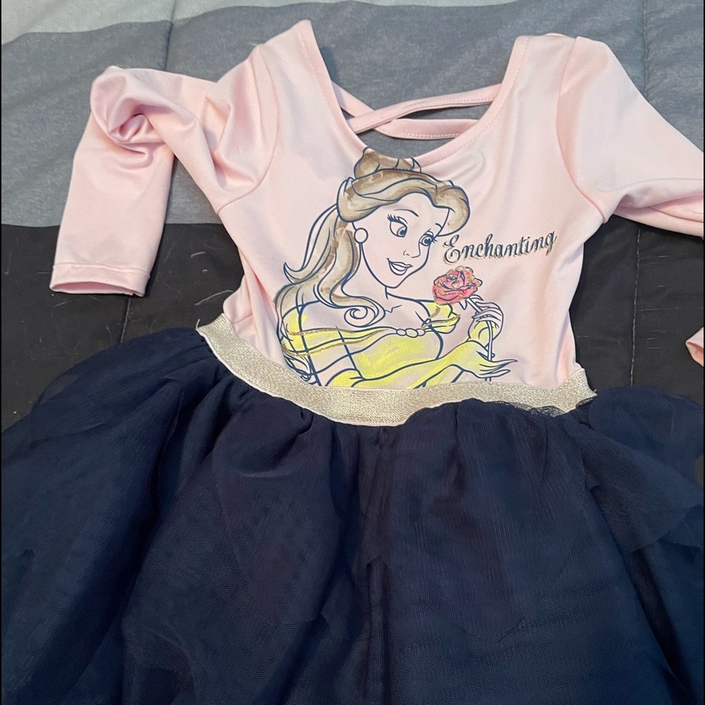 Disney princess dress with tutu bottom